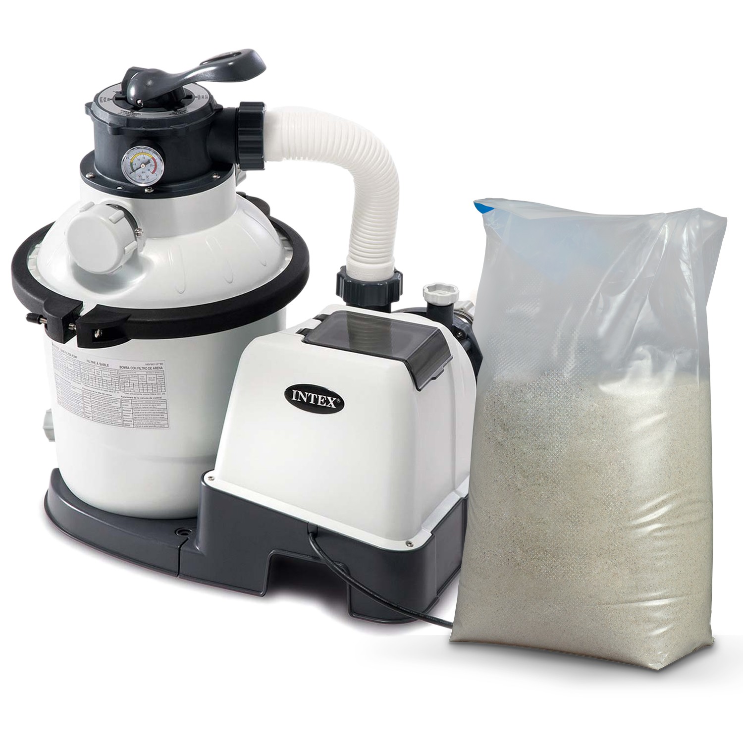 Smilšu filtrsūknis 5700 l/h Intex 26644