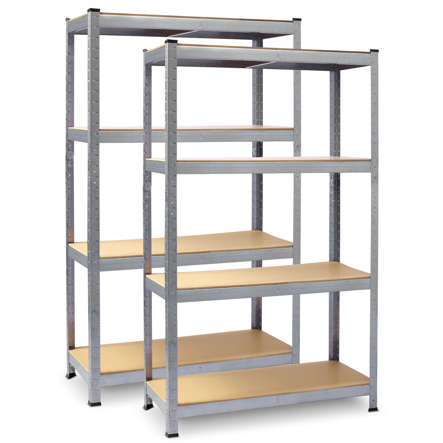Metāla noliktavas plaukts, komplekts 2 gab. 180 x 90 x 40 cm Plonos PL-702 – produkta galerijas skats, 2. pozīcija