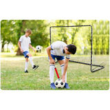 Futbola vārti 183 x 122 x 61 cm NS-492, melni – produkta galerijas skats, 8. pozīcija