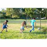 Futbola vārti 183 x 122 x 61 cm NS-492, melni – produkta galerijas skats, 10. pozīcija