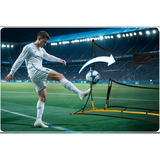 Treniņu tīkls rebounder Neo-Sport 210 x 120 x 35 cm – produkta galerijas skats, 4. pozīcija