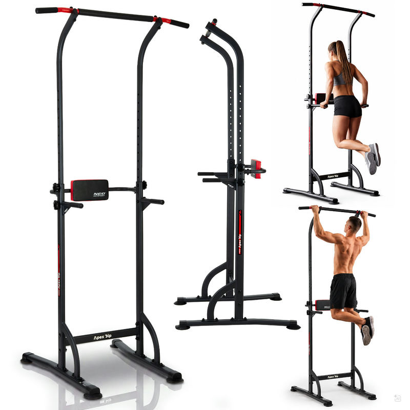 Brīvi stāvošs pievilkšanās stienis Neo-Sport Apex Dip 100 kg – produkta kopskats