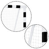 Futbola vārti 300 x 200 x 90 cm NS-465 melnbalti – produkta galerijas skats, 4. pozīcija