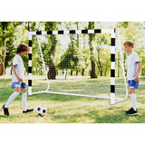 Futbola vārti 300 x 200 x 90 cm NS-465 melnbalti – produkta galerijas skats, 6. pozīcija