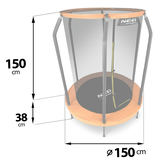 Dārza batuts bērniem 152 cm 5 ft Neo-Sport – produkta galerijas skats, 6. pozīcija