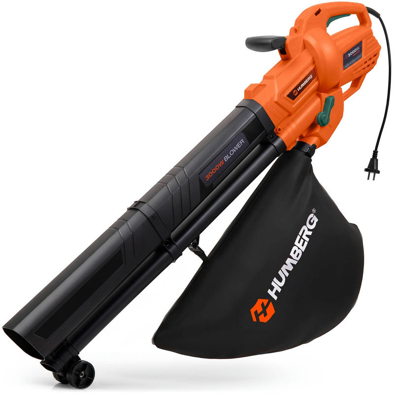 Lapu pūtējs-putekļsūcējs Humberg HM-617, 3000 W, smalcinātājs – produkta kopskats