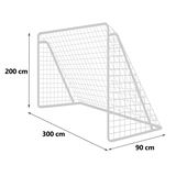 Futbola vārti 300 x 200 x 90 cm NS-496 – produkta galerijas skats, 4. pozīcija