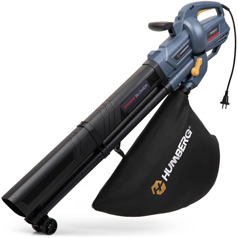 Lapu pūtējs-putekļsūcējs Humberg HM-617, 3000 W, smalcinātājs – produkta kopskats