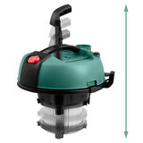 Rūpnieciskais putekļsūcējs 20L 1200W HM-400 – produkta galerijas skats, 5. pozīcija