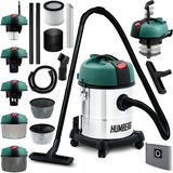 Rūpnieciskais putekļsūcējs 20L 1200W HM-400 – produkta kopskats