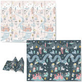 Salokāms putu attīstošais paklājiņš Nukido NK-341 200 x 150 x 1 cm – produkta kopskats