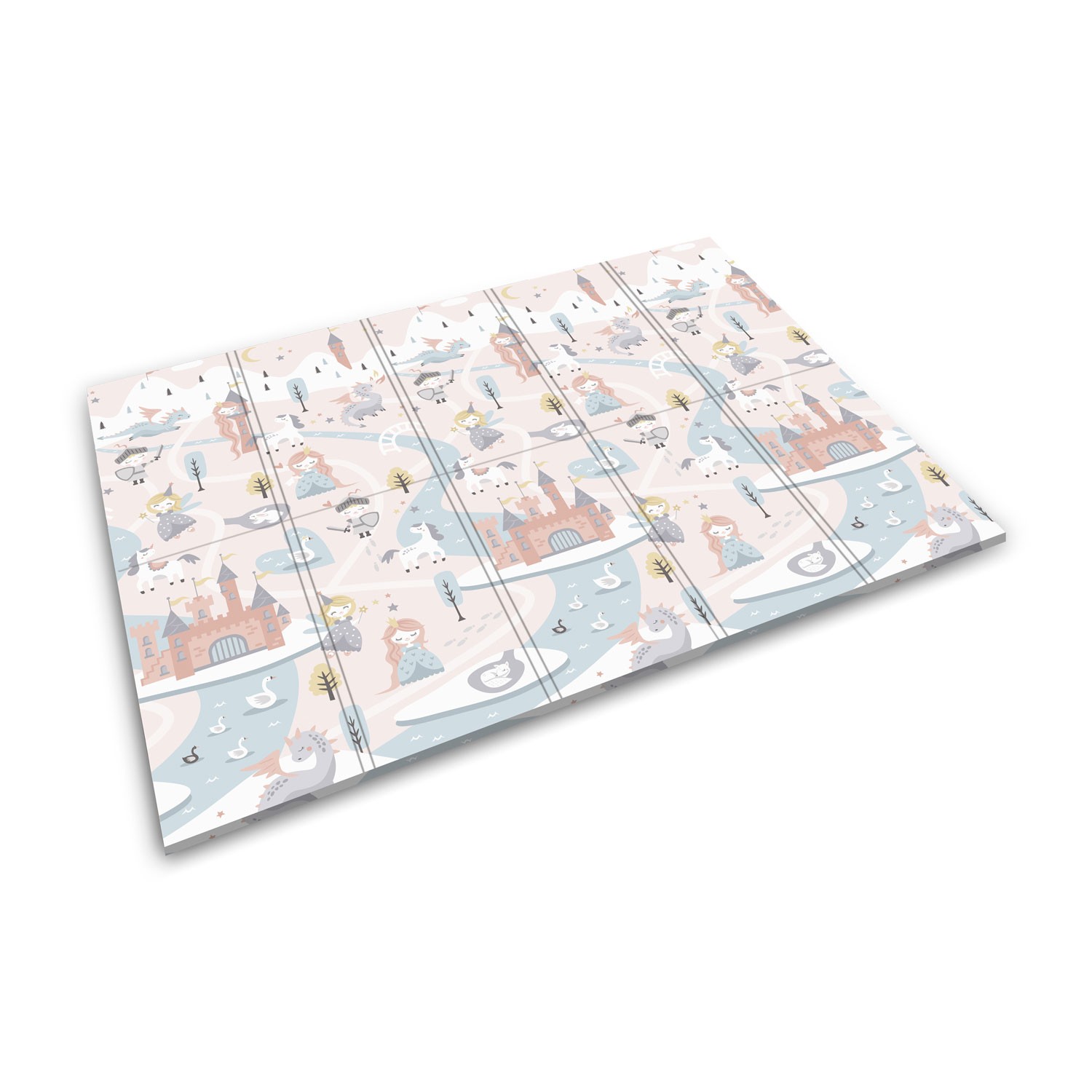 Salokāms putu attīstošais paklājiņš Nukido NK-341 200 x 150 x 1 cm – produkta galerijas skats, 2. pozīcija