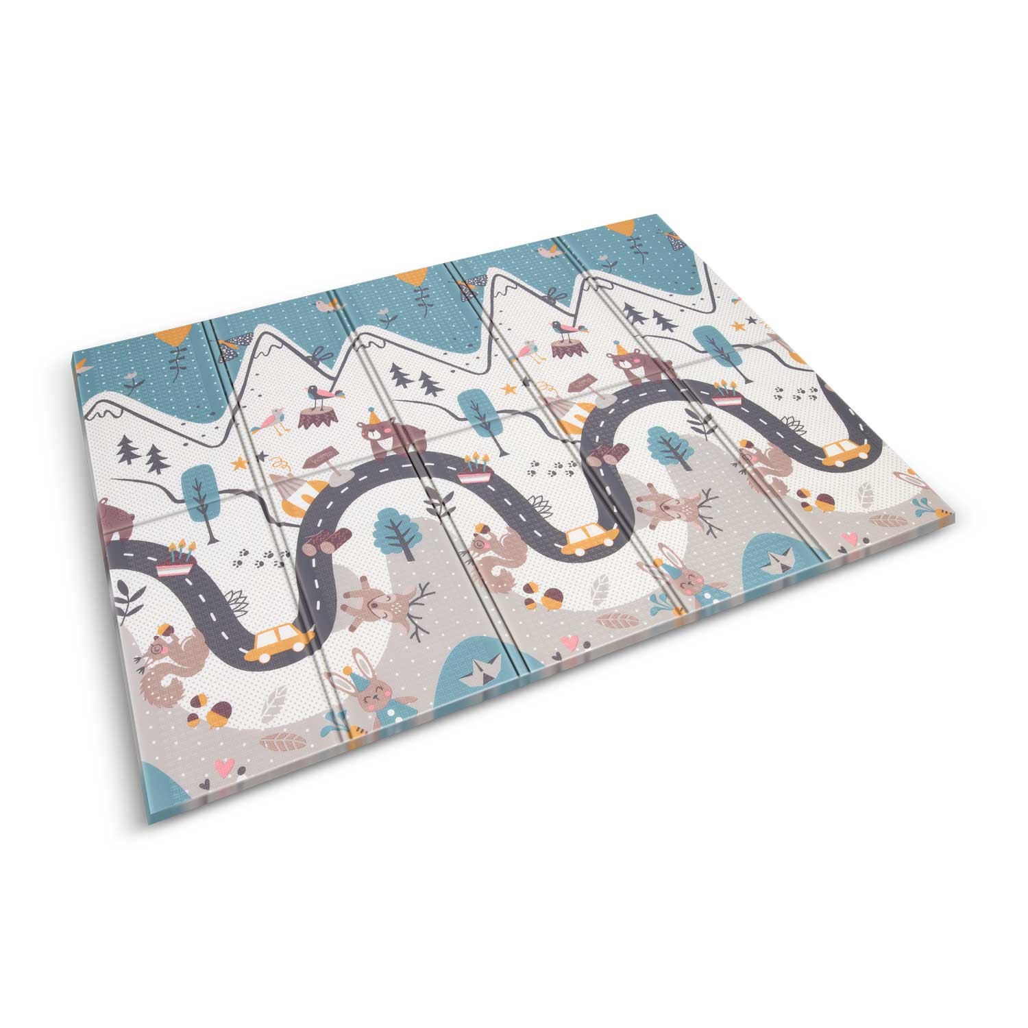 Saliekams putu attīstošais paklājiņš 200 x 150 x 1 cm Nukido NK-341 – produkta galerijas skats, 2. pozīcija