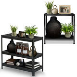 Metāla noliktavas plaukts 180 x 90 x 40 cm Humberg HR-851, melns – produkta galerijas skats, 6. pozīcija