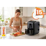 Divkameru gaisa fritieris Berdsen BD-663, 11,6 l, 3000 W – produkta galerijas skats, 5. pozīcija
