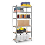 Metāla noliktavas plaukts 205 x 120 x 45 Humberg 4850 – produkta galerijas skats, 5. pozīcija