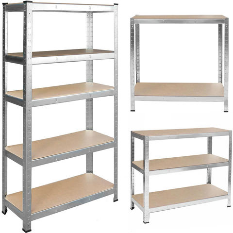 Metāla noliktavas plaukts 205 x 120 x 45 Humberg 4850