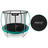 8 ft / 252 cm dārza batuts ar iekšējo tīklu Neo-Sport – produkta galerijas skats, 3. pozīcija