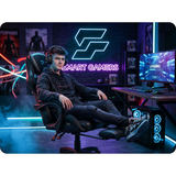 Gaming krēsls Sofotel Specter ar izvelkamu kāju balstu – produkta galerijas skats, 12. pozīcija