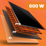 Grzejnik na podczerwień promiennik podczerwieni 600 W Berdsen BD-980
