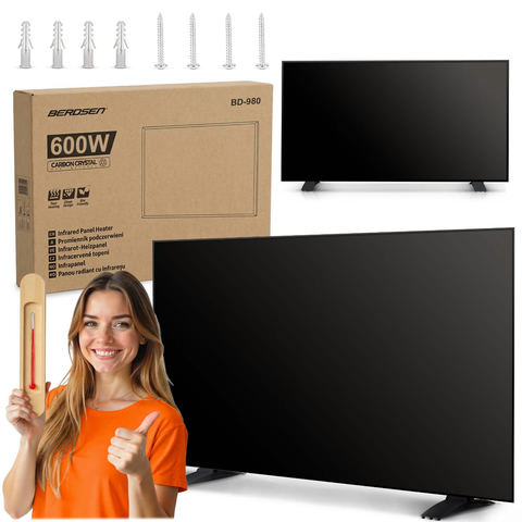Grzejnik na podczerwień promiennik podczerwieni 600 W Berdsen BD-980
