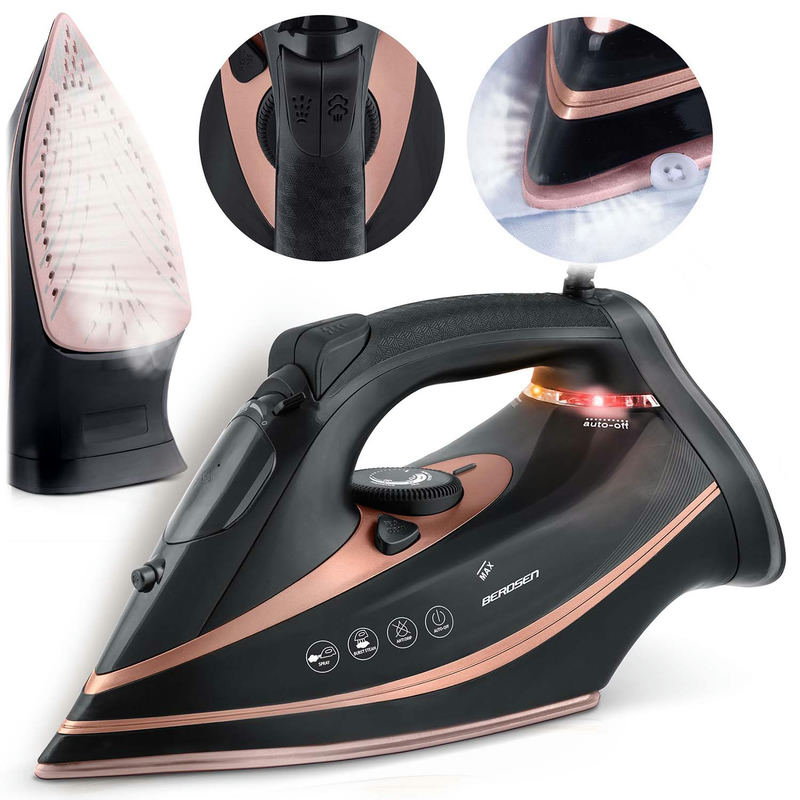 Tvaika gludeklis Berdsen BD-332 3000W – produkta kopskats