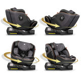 Nukido Prestige Line autosēdeklis 0-36 kg ISOFIX, melni pelēks – produkta galerijas skats, 4. pozīcija