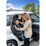 Nukido Prestige Line autosēdeklis 0-36 kg ISOFIX, melni pelēks – produkta galerijas skats, 6. pozīcija