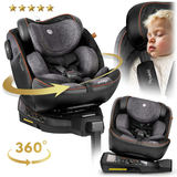 Nukido Prestige Line autosēdeklis 0-36 kg ISOFIX, melni pelēks – produkta galerijas skats, 7. pozīcija