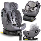 Nukido Prestige Line auto sēdeklis, pelēks, 0–36 kg, ISOFIX – produkta kopskats