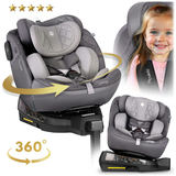 Nukido Prestige Line auto sēdeklis, pelēks, 0–36 kg, ISOFIX – produkta galerijas skats, 8. pozīcija