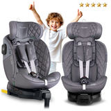 Nukido Prestige Line auto sēdeklis, pelēks, 0–36 kg, ISOFIX – produkta galerijas skats, 2. pozīcija