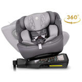 Nukido Prestige Line auto sēdeklis, pelēks, 0–36 kg, ISOFIX – produkta galerijas skats, 9. pozīcija