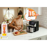 Berdsen BD-659 gaisa fritieris, 8 l, sudraba – produkta galerijas skats, 9. pozīcija