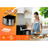 Berdsen BD-659 gaisa fritieris, 8 l, sudraba – produkta galerijas skats, 7. pozīcija