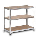 Metāla noliktavas plaukts Humberg HR-815 222 x 110 x 50 cm – produkta galerijas skats, 3. pozīcija