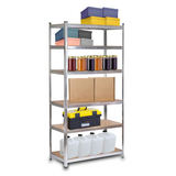 Metāla noliktavas plaukts Humberg HR-815 222 x 110 x 50 cm – produkta galerijas skats, 6. pozīcija