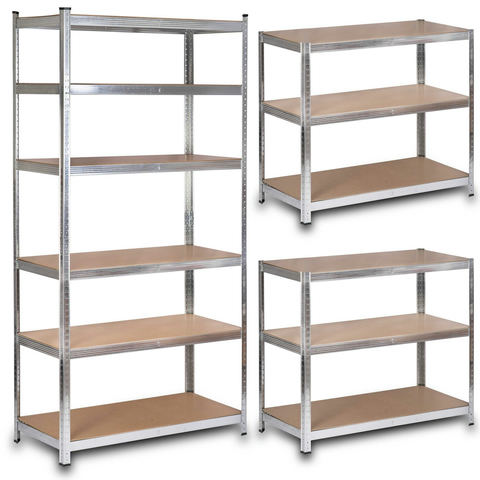 Metāla noliktavas plaukts Humberg HR-815 222 x 110 x 50 cm