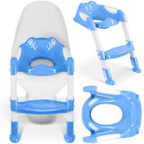 Sēdekļa uzliktne ar kāpnītēm Ricokids Koala 729100, zila – produkta kopskats