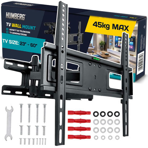 Humberg televizora stiprinājums 23–60 collām, 45 kg