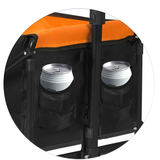 Transporta rati Humberg HM-513, salokāmi, 100 l – produkta galerijas skats, 7. pozīcija