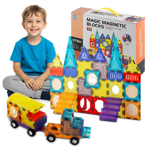 Ricokids RK-782 izglītojoši magnētiskie konstruktoru kluči, 71 gab.