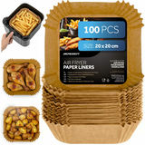 Frytkownica beztłuszczowa Air fryer + papier do pieczenia Berdsen BD-655 czarna