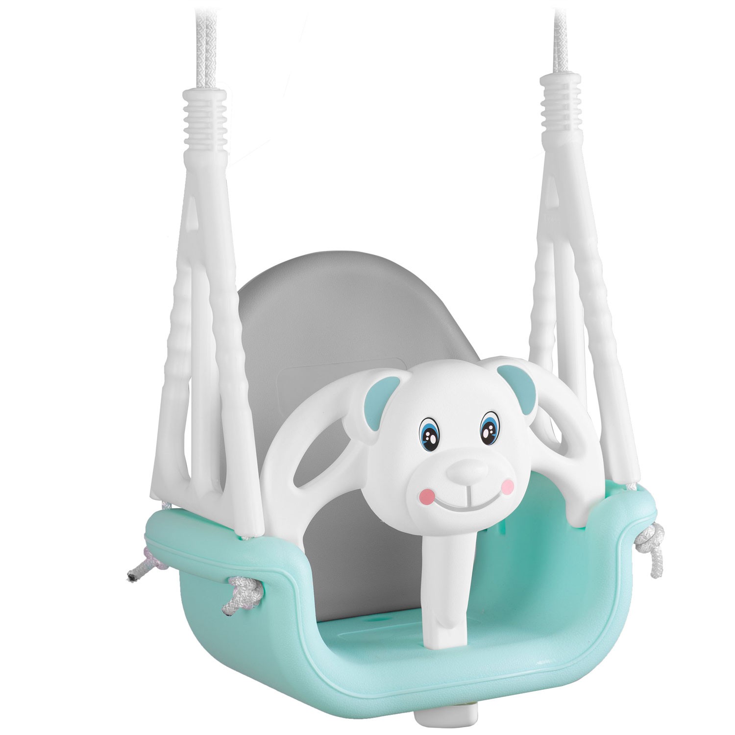 Ricokids kausveida šūpoles “Miś” 3-in-1, tirkīza – produkta galerijas skats, 2. pozīcija