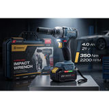 Akumulatora triecienatslēga Humberg HM-440 21 V 350 Nm – produkta galerijas skats, 2. pozīcija