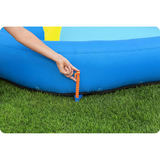 Piepūšamais rotaļu laukums Mega Park Bestway 53478 435 x 286 x 267 cm – produkta galerijas skats, 9. pozīcija