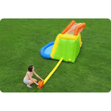 Piepūšamais rotaļu laukums Mega Park Bestway 53478 435 x 286 x 267 cm – produkta galerijas skats, 10. pozīcija
