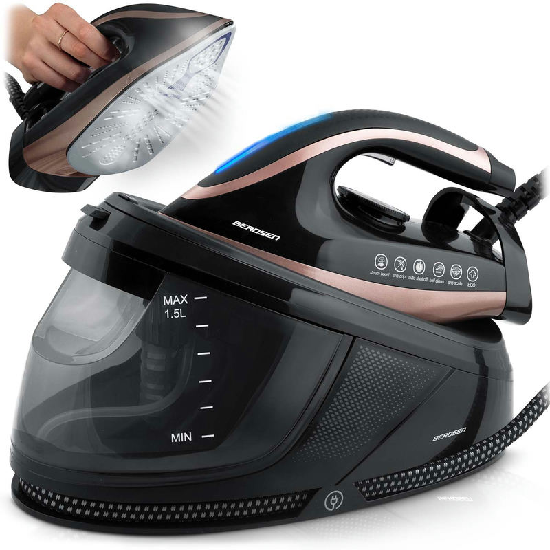 Tvaika gludeklis ar tvaika ģeneratoru 3000 W Berdsen BD-334 – produkta kopskats