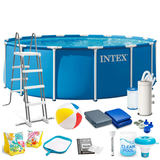 Dārza batuts ar rāmi 457 x 122 cm 17w1 INTEX 28242ND – produkta kopskats