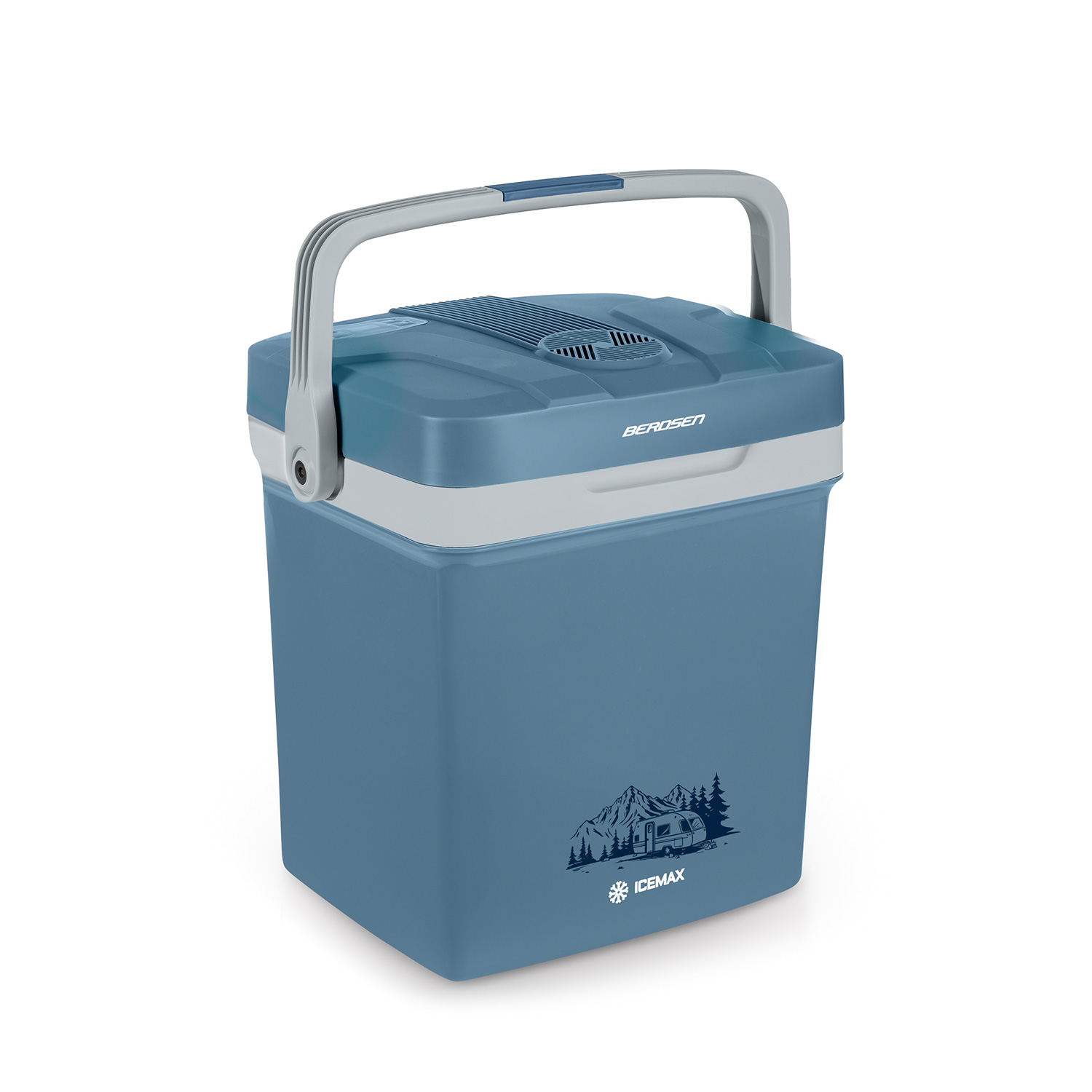 Tūristu ledusskapis Berdsen Icemax 26 l, ECO režīms, zils – produkta galerijas skats, 2. pozīcija
